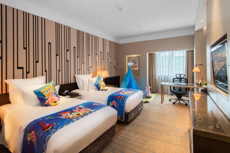 SpongeBob SquarePants Theme Twin Room